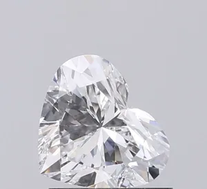 1ct HEART E VVS1 Lab diamond