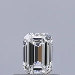 0.37ct EMERALD E IF Natural diamond