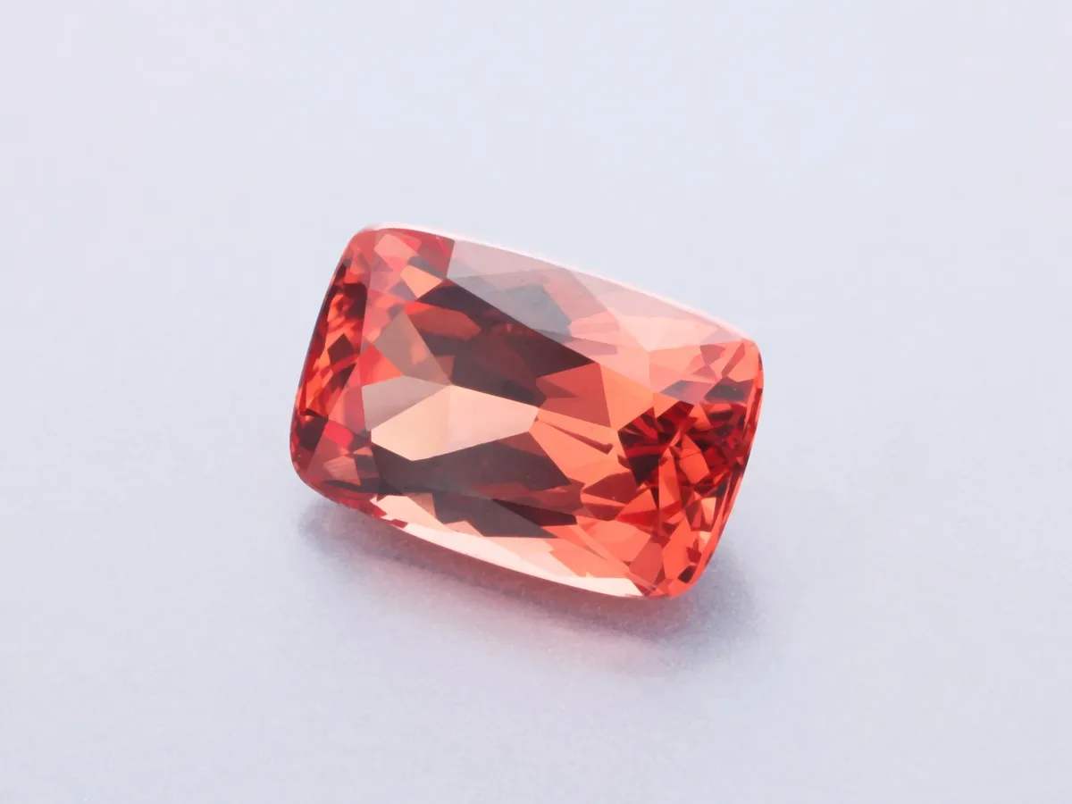 1.07ct Orange Spinel, Cushion gemstone