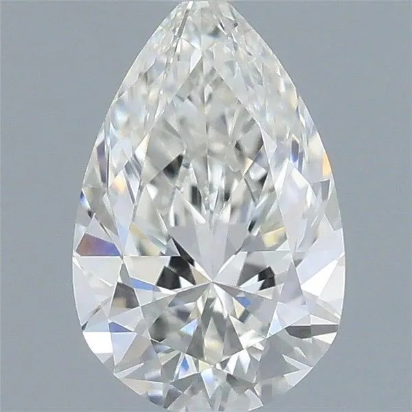 0.52ct PEAR H IF Natural diamond