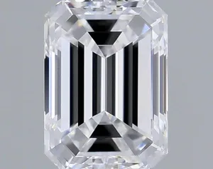 0.35ct EMERALD D VVS1 Natural diamond