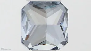 0.51ct RADIANT Fancy Vivid Blue VS1 Coloured Lab diamond