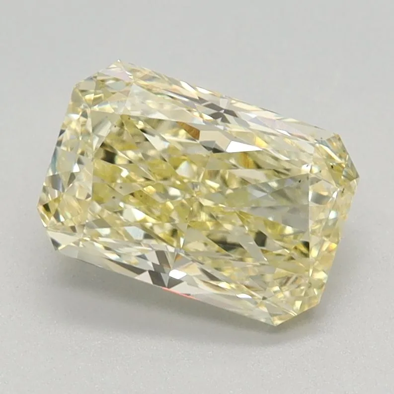 1.20ct RADIANT Fancy Intense Yellow VS1 Coloured Lab diamond