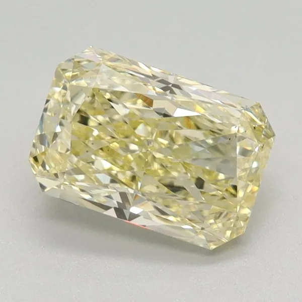 1.2ct RADIANT Fancy Intense Yellow VS1 Coloured Lab diamond
