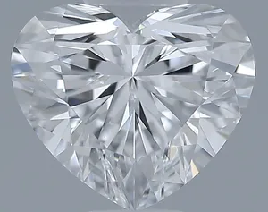 0.71ct HEART D VVS2 Natural diamond
