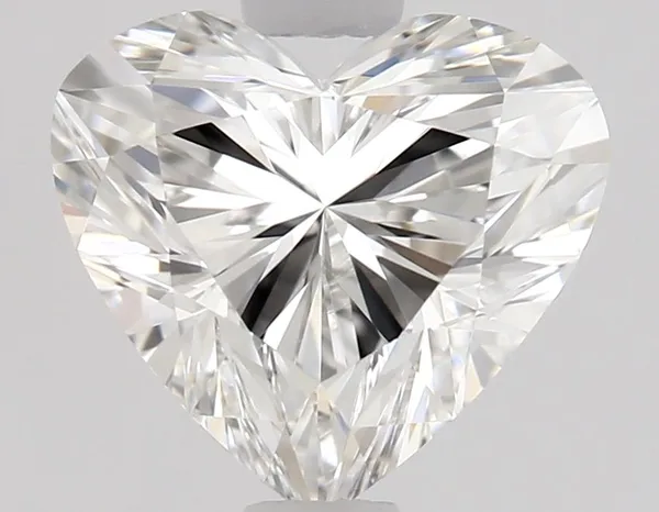 0.8ct HEART F IF Natural diamond