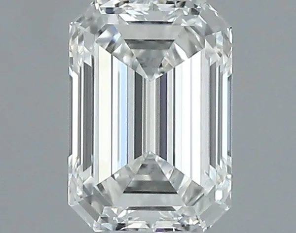 0.43ct EMERALD F FL Natural diamond