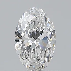 0.5ct OVAL D VVS2 Natural diamond
