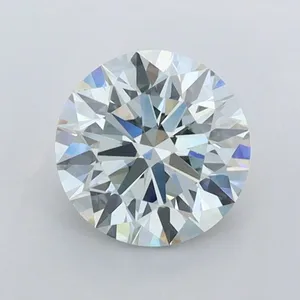 0.98ct ROUND Fancy Light Greenish Blue VVS1 Coloured Lab diamond