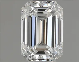 0.6ct EMERALD F VVS1 Natural diamond