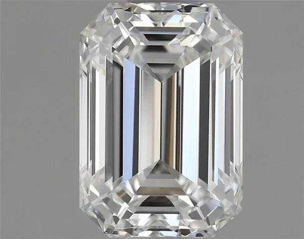 0.6ct EMERALD F VVS1 Natural diamond