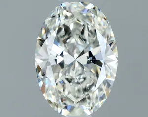 0.57ct OVAL H VVS1 Natural diamond