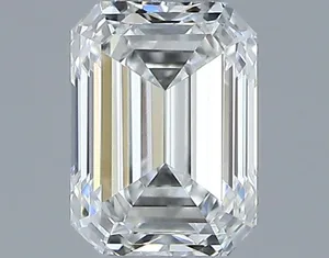 0.34ct EMERALD F VVS1 Natural diamond