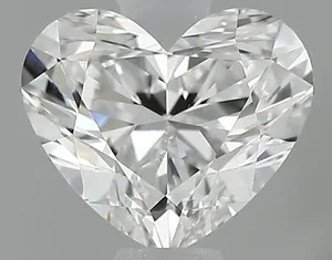 0.6ct HEART F VS2 Natural diamond