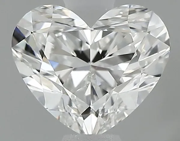 0.6ct HEART F VS2 Natural diamond