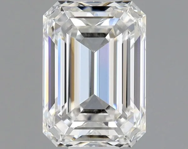 0.5ct EMERALD F VVS2 Natural diamond