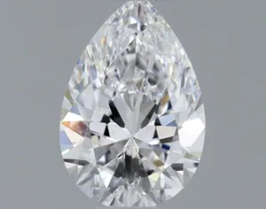 0.3ct PEAR D VVS2 Natural diamond