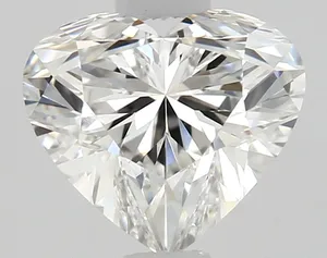 0.61ct HEART F VS2 Natural diamond