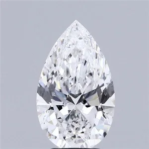 0.54ct PEAR D VVS2 Lab diamond