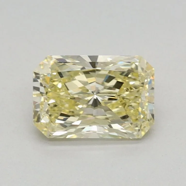 0.56ct RADIANT Fancy Yellow VS1 Coloured Lab diamond