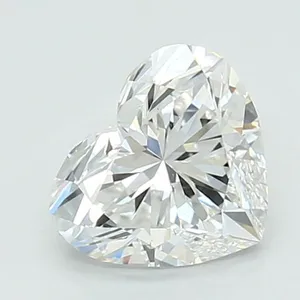 0.99ct HEART D VS1 Lab diamond