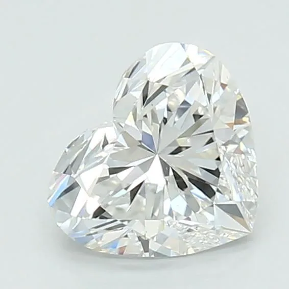0.99ct HEART D VS1 Lab diamond