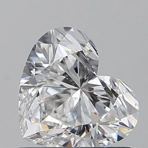 0.91ct HEART E VS1 Natural diamond
