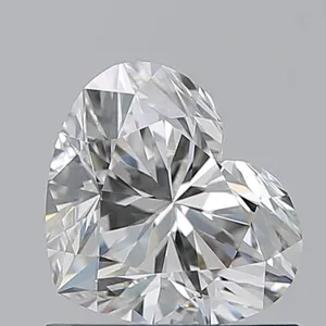 0.9ct HEART H VVS2 Natural diamond