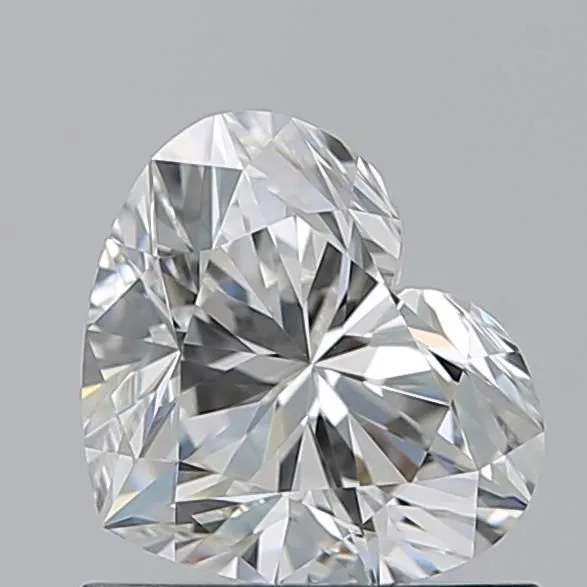 0.9ct HEART H VVS2 Natural diamond