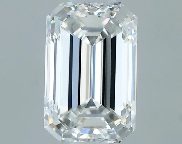 0.5ct EMERALD F VVS2 Natural diamond