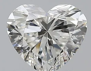0.93ct HEART H IF Natural diamond
