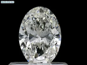 0.52ct OVAL H SI1 Natural diamond