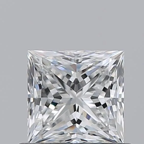 0.71ct PRINCESS F VVS1 Natural diamond
