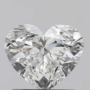 0.9ct HEART F VS1 Natural diamond