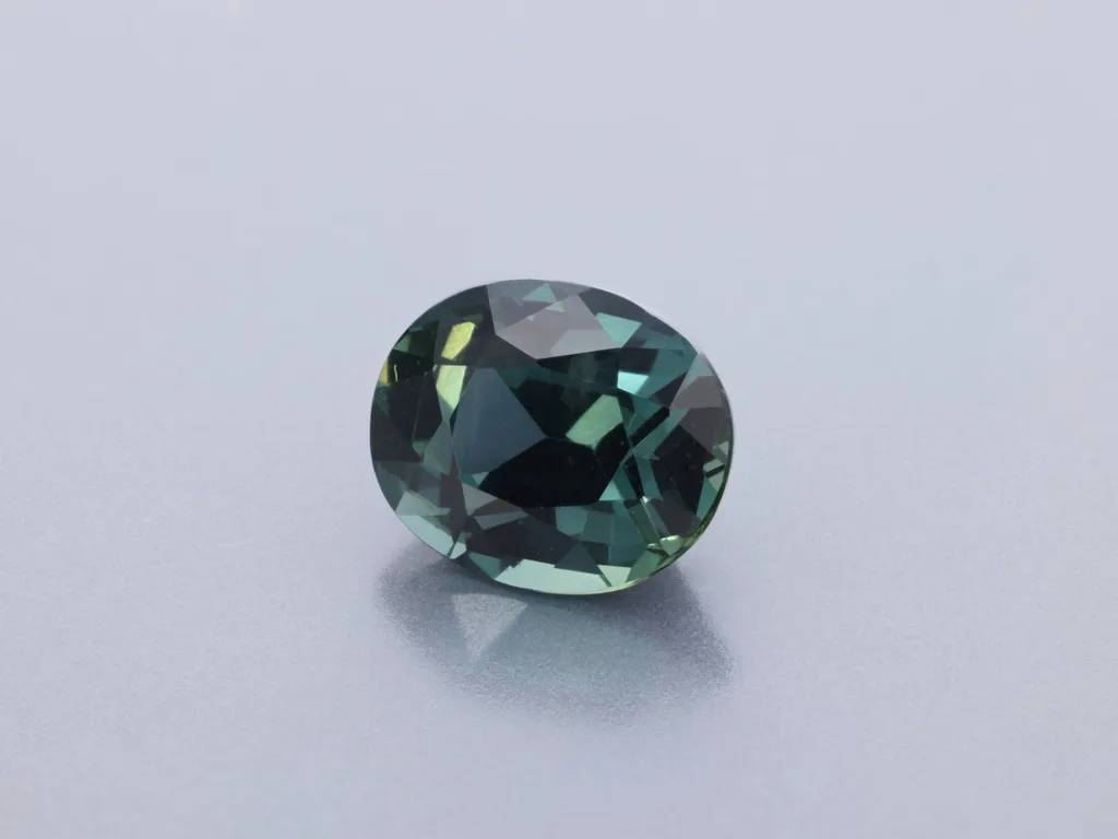1.14ct Parti Sapphire, Oval gemstone