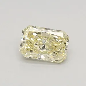0.32ct RADIANT Fancy Yellow VS1 Coloured Lab diamond