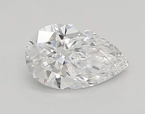 0.7ct PEAR D IF Lab diamond