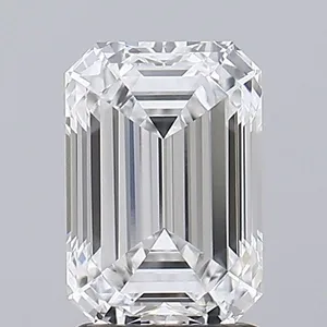0.42ct EMERALD D VVS2 Lab diamond