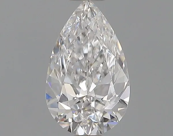0.31ct PEAR D IF Natural diamond