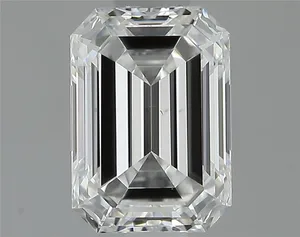 0.56ct EMERALD E VS2 Natural diamond