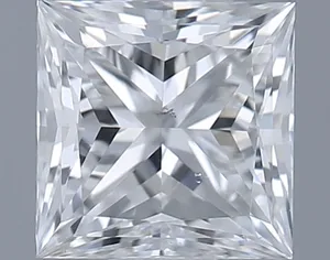 0.5ct PRINCESS G SI1 Natural diamond
