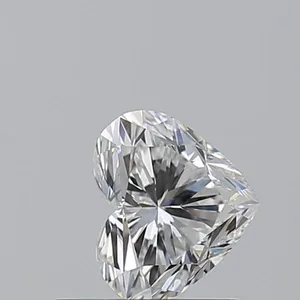 0.71ct HEART D VVS2 Natural diamond