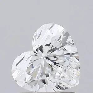 0.74ct HEART D VS1 Lab diamond
