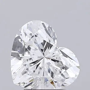 0.76ct HEART D VS1 Lab diamond