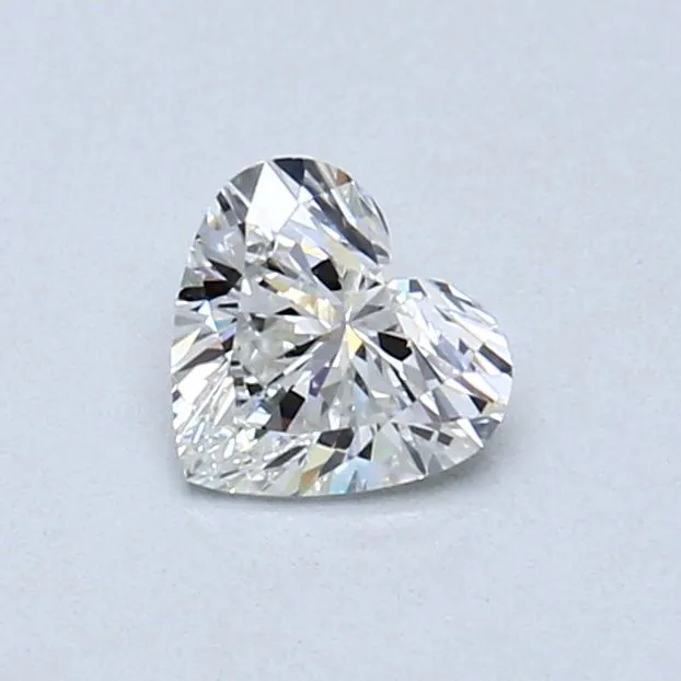 0.41ct HEART F VVS2 Natural diamond