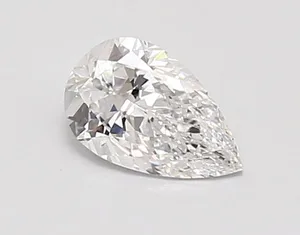 0.68ct PEAR D VVS2 Lab diamond
