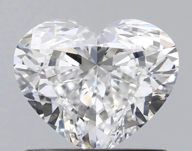 0.91ct HEART D VS2 Natural diamond