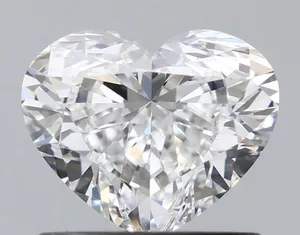 0.91ct HEART D VS2 Natural diamond