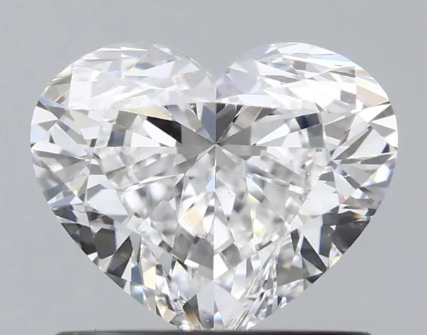 0.91ct HEART D VS2 Natural diamond