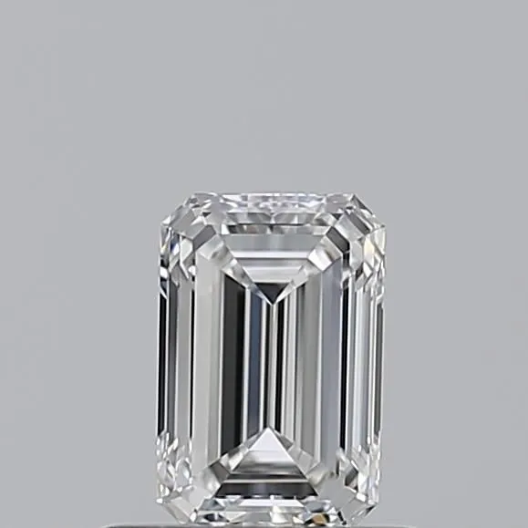 0.50ct EMERALD E IF Natural diamond